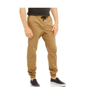 Men's Twill Jogger Pants size L (36/38)